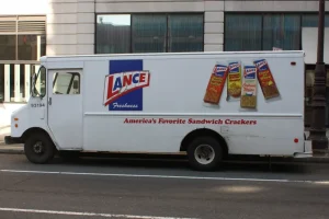 Delivery van loaded with parcels for shipment