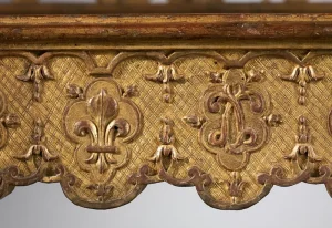 Cane armchair museum collection piece